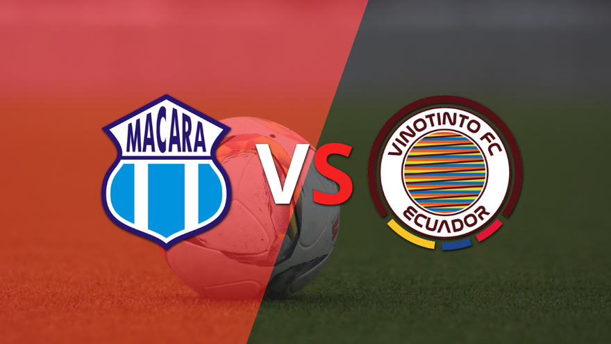 Macará busca mantener la ventaja ante Vinotinto Ecuador en la etapa complementaria