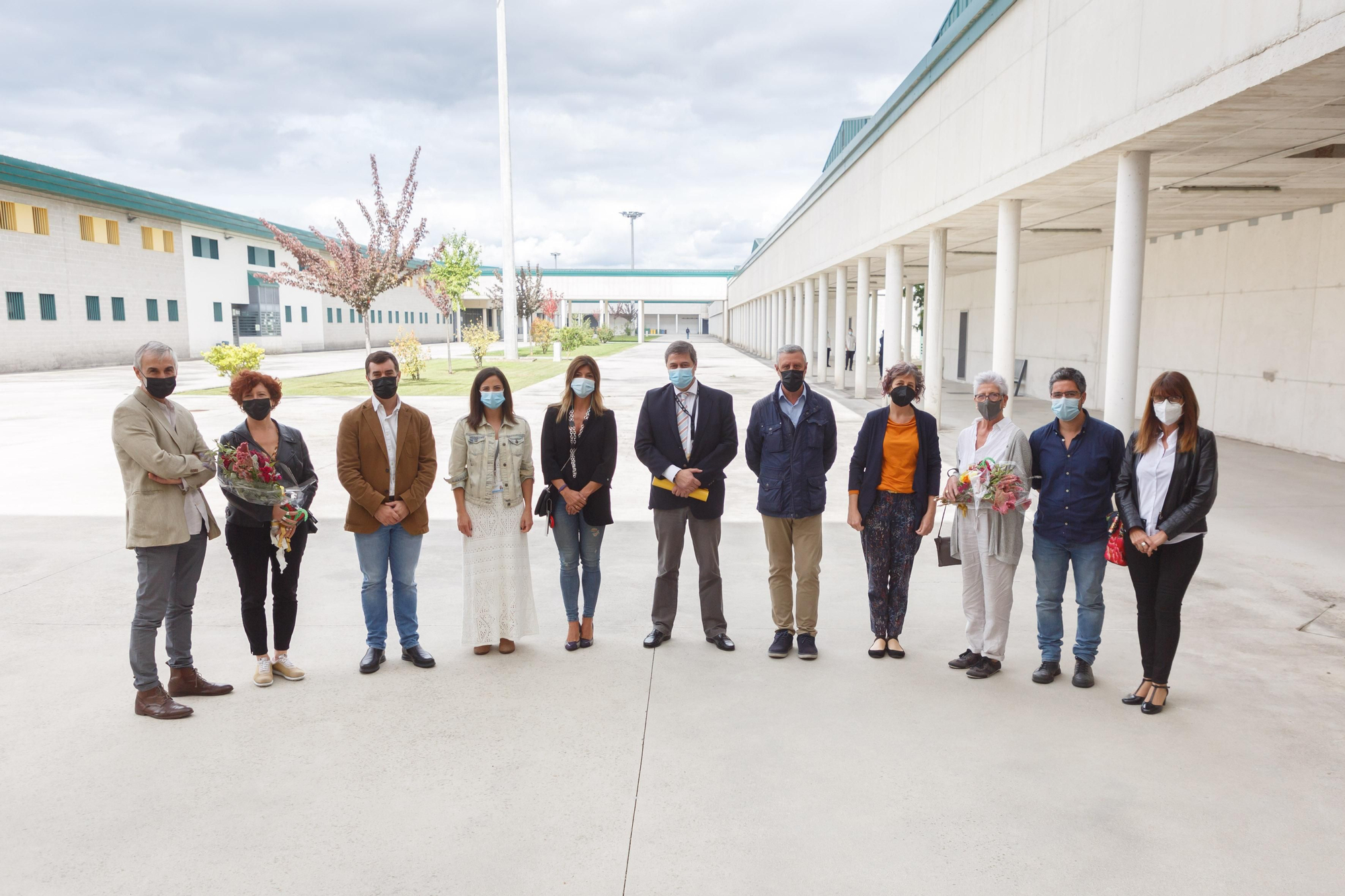La proyección de 'Maixabel' en la cárcel de Pamplona, en imágenes