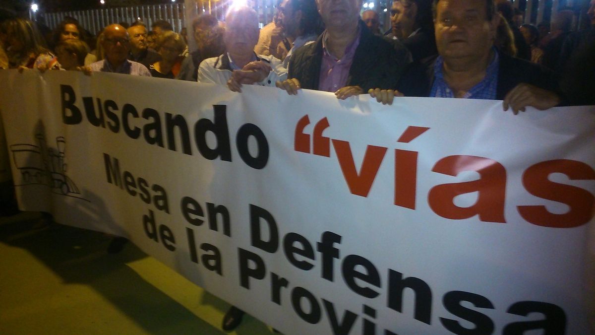 Imagen de una concentración anterior en Almería