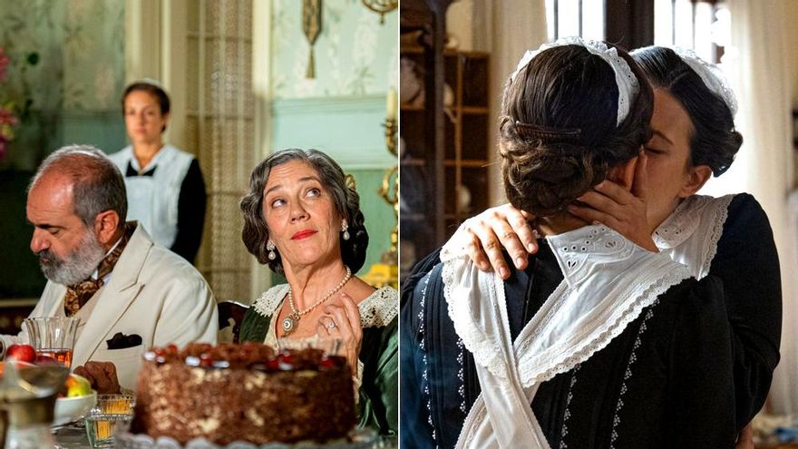 'La Promesa' sorprendió con su especial en TVE: servicio y nobles intercambiaron papeles, con un aplaudido beso lésbico