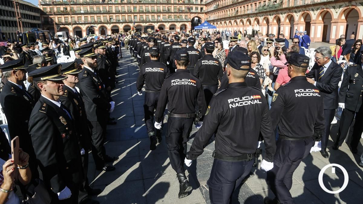 Acto de la Policía Nacional para celebrar su patrón, los Santos Ángeles Custodios