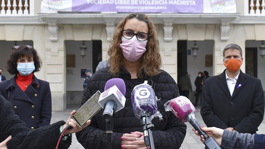 Sara Simón, segunda teniente de alcalde en el Ayuntamiento de Guadalajara