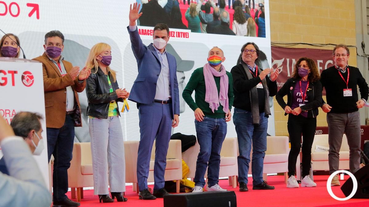 Pedro Sánchez clausura la asamblea federal de UGT en Córdoba