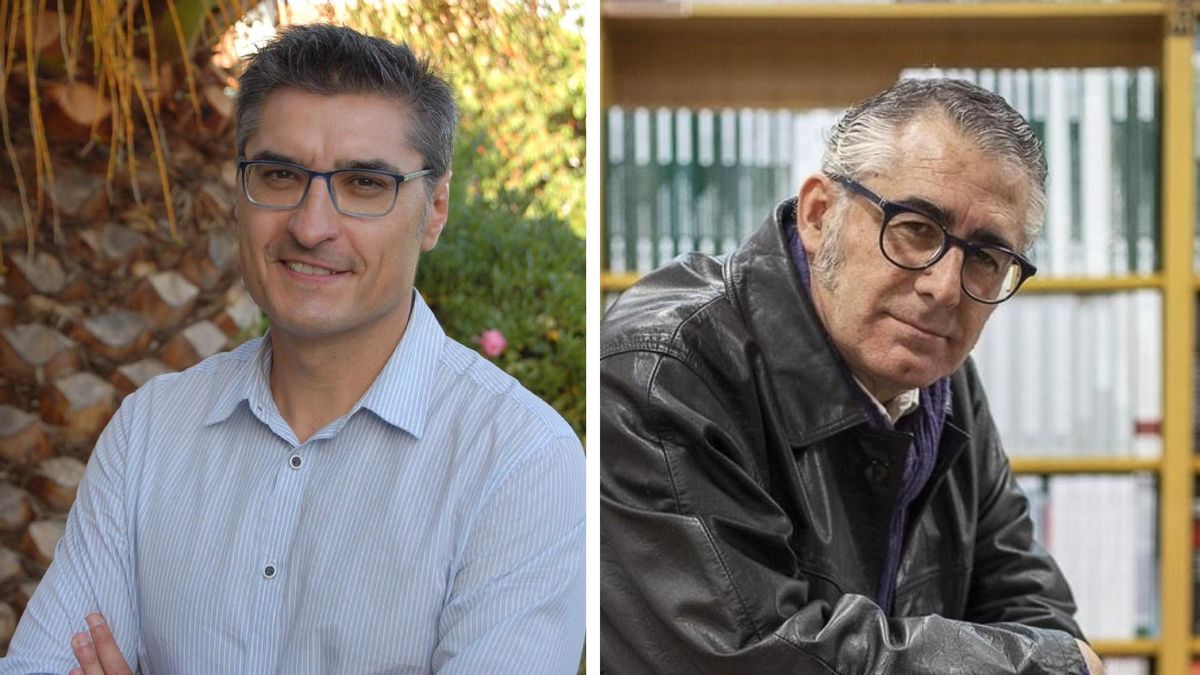 Los escritores Diego Bris y Valentín Carcelén, ganadores de los Premios de la Crítica de Castilla-La Mancha
