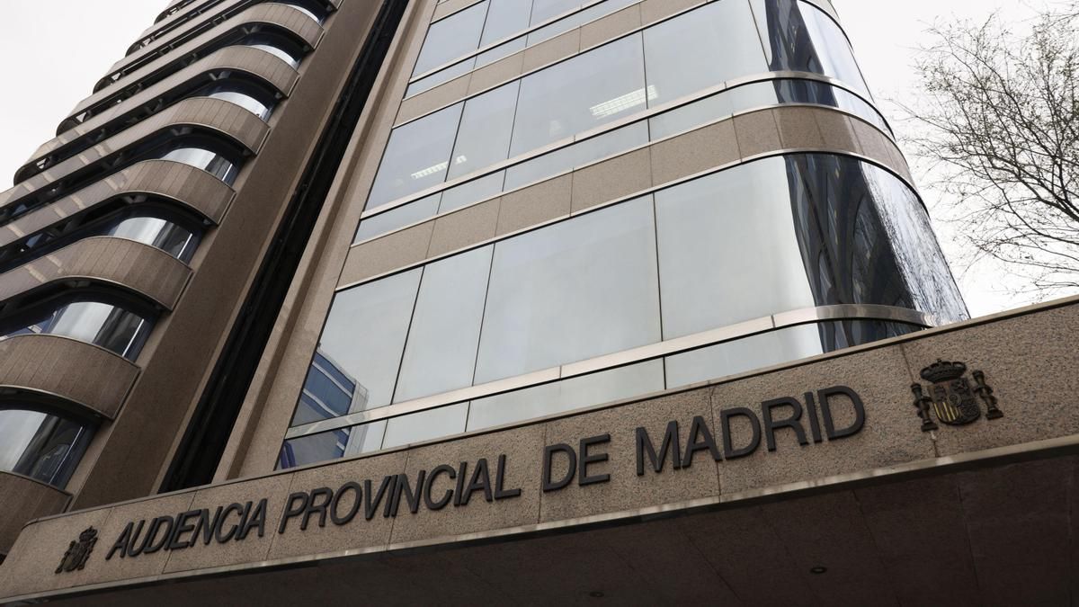 Imagen de archivo de la sede de la Audiencia Provincial de Madrid. EFE/Javier Lizón