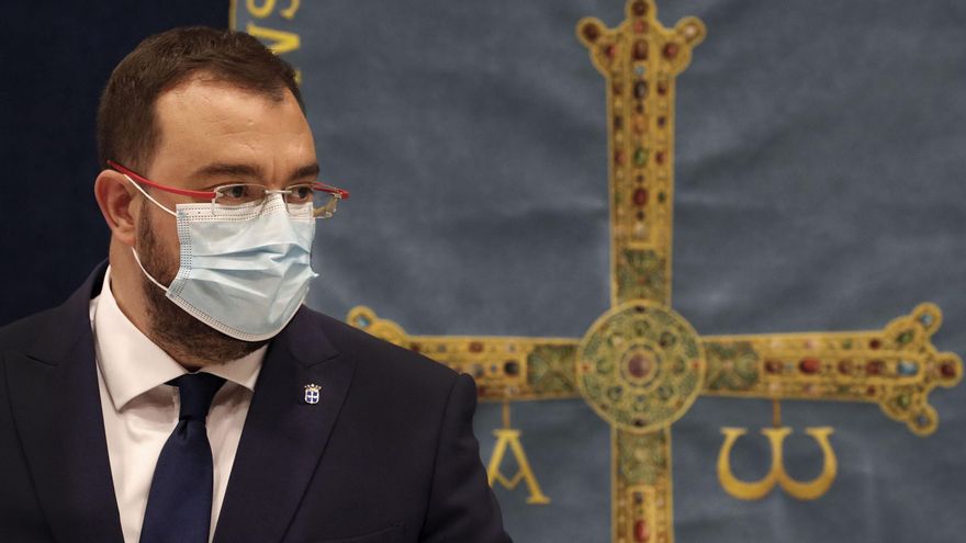 El presidente del Principado, Adrián Barbón