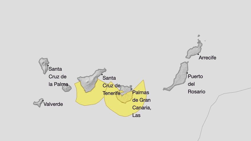 Más calor y oleaje: los nuevos avisos de la Aemet para esta semana en Canarias