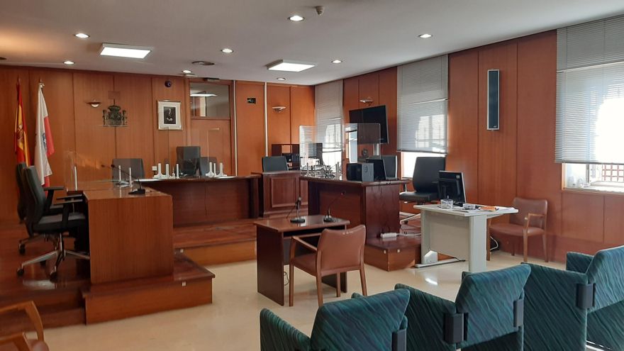 Archivo - Sala de la Sección Tercera de la Audiencia Provincial de Cantabria