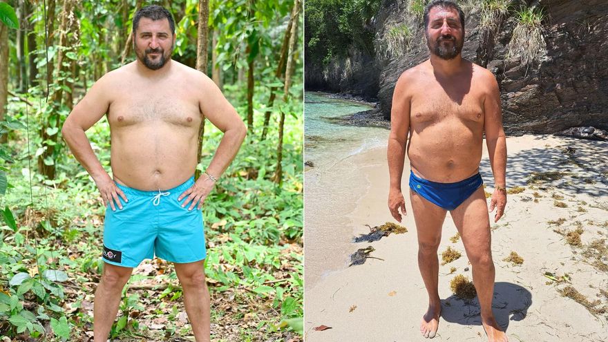 El cambio físico de Sergio Garrido