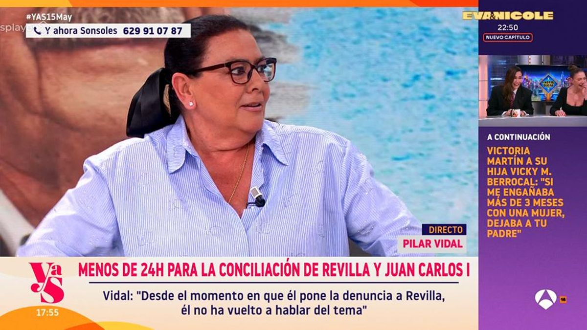 María del Monte celebra en Antena 3 su victoria judicial contra Mediaset: "No pueden decir de ti lo que les dé la gana"