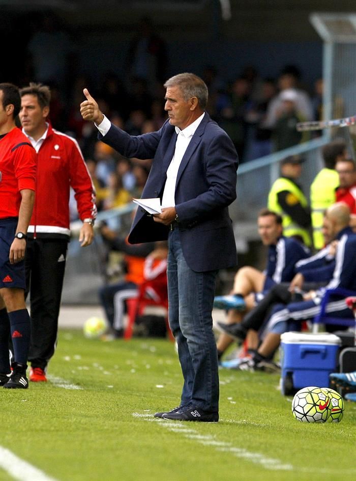 El entrenador del Las Palmas Paco Herrera. EFE/ Salvador Sas