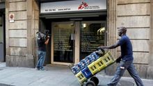 Imagen de archivo de una sede de Médicos Sin Fronteras (MSF).