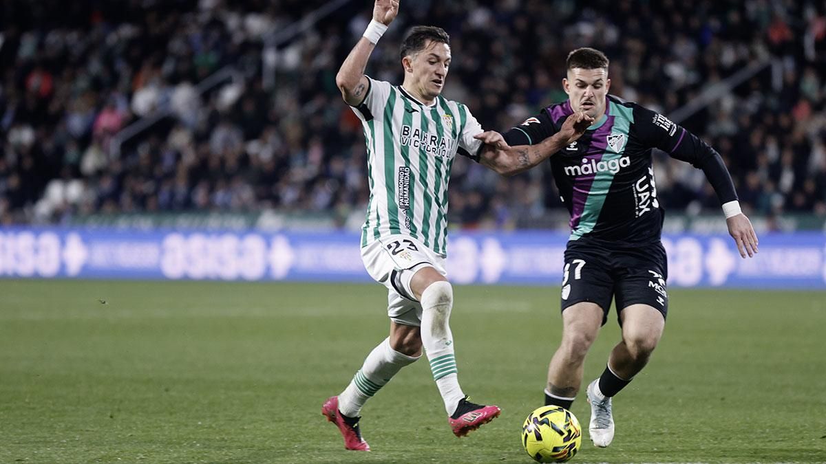 Partido Córdoba - Malaga en el Estadio El Arcángel