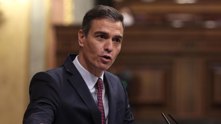 El presidente del Gobierno, Pedro Sánchez