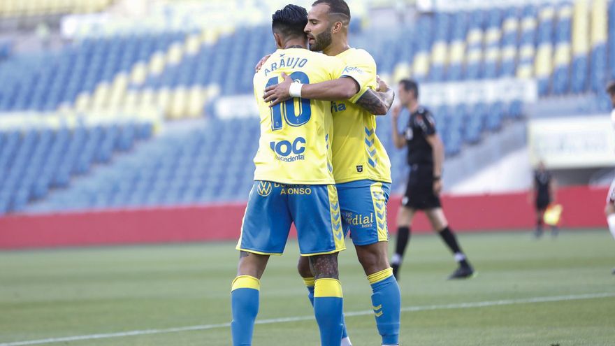 La UD Las Palmas cierra la temporada en el Estadio de Gran Canaria con victoria frente al Albacete