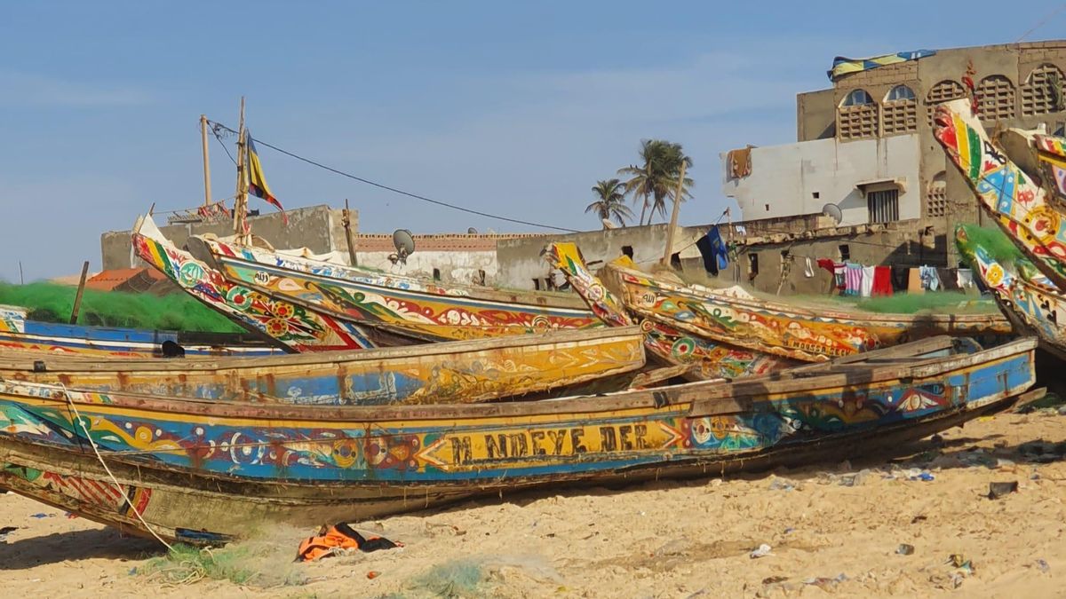 Pateras en Senegal.