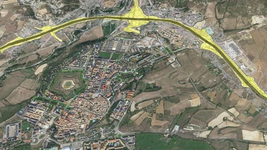 La variante de Jaca: el lesivo trazado de su circunvalación por el norte condiciona gravemente el futuro de esta ciudad singular