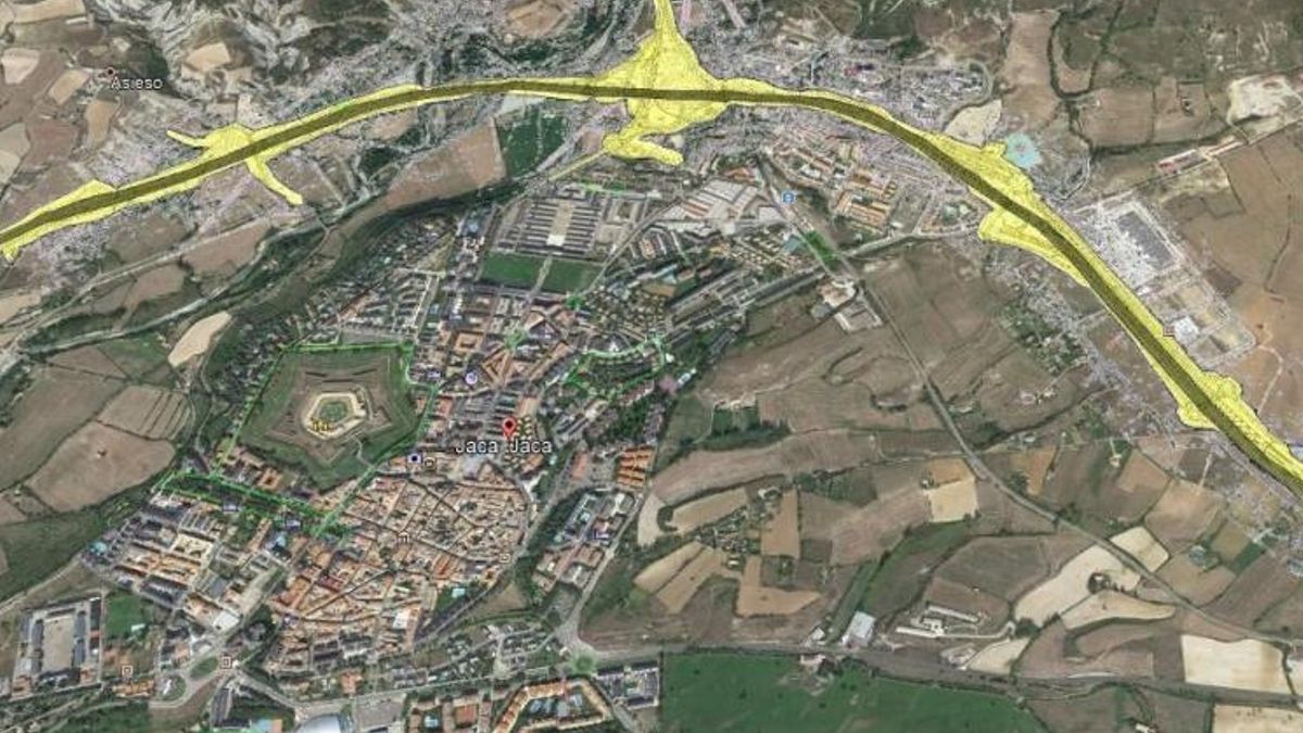 La variante de Jaca: el lesivo trazado de su circunvalación por el norte condiciona gravemente el futuro de esta ciudad singular