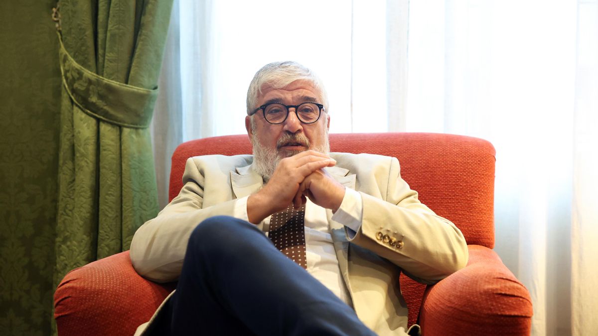 José Juan Ruiz, durante la entrevista en la sede de Elcano