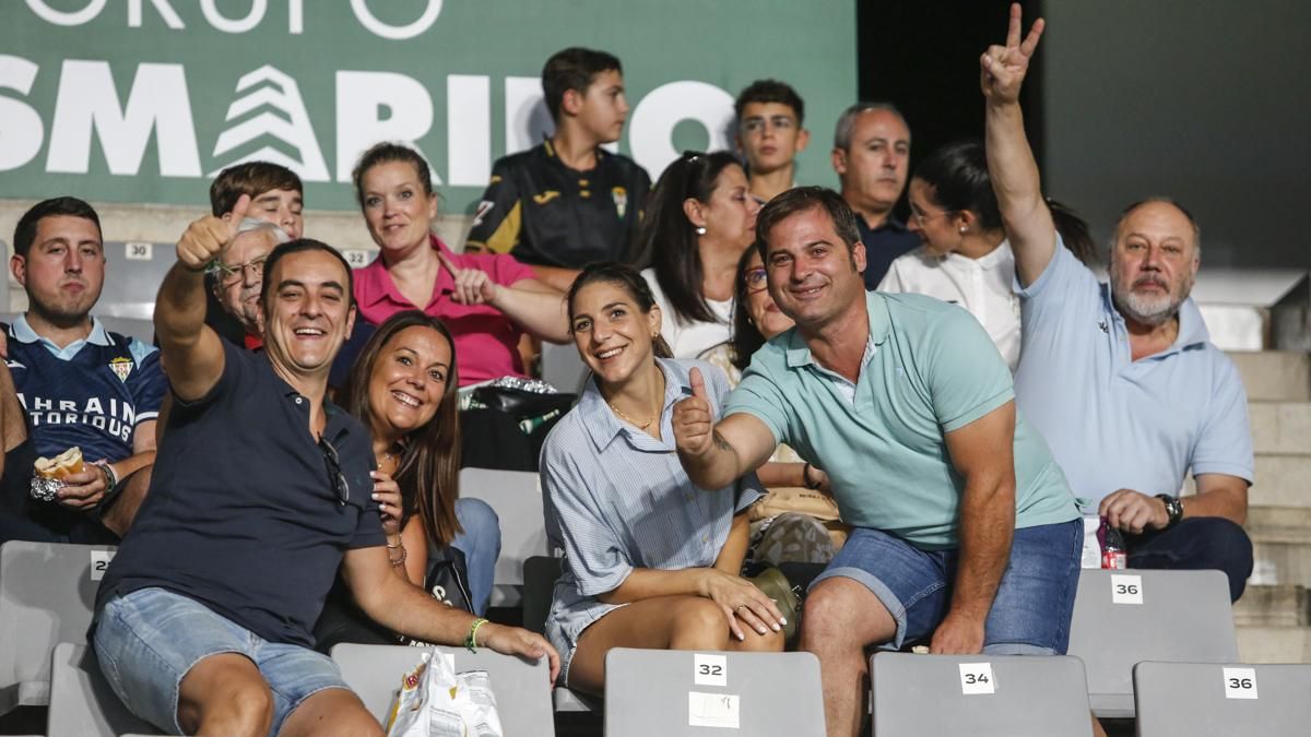 Grada Blanquiverde del Córdoba CF - UD Almería