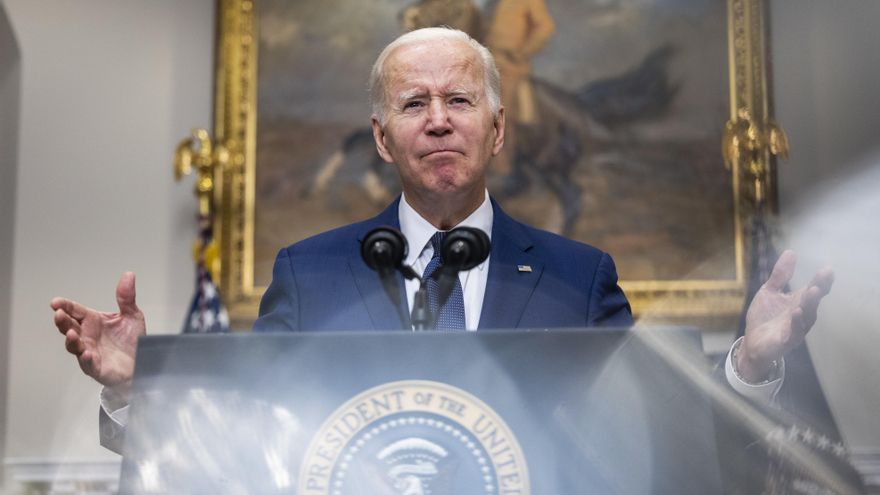 El presidente de EE.UU., Joe Biden. EFE/EPA/JIM LO SCALZO / POOL