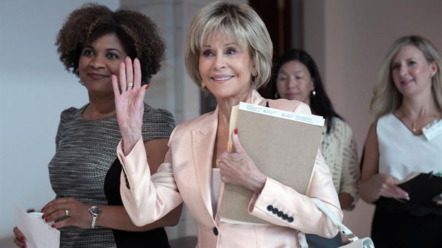 Jane Fonda convierte el Premio Lumiére en un alegato feminista y contra Trump