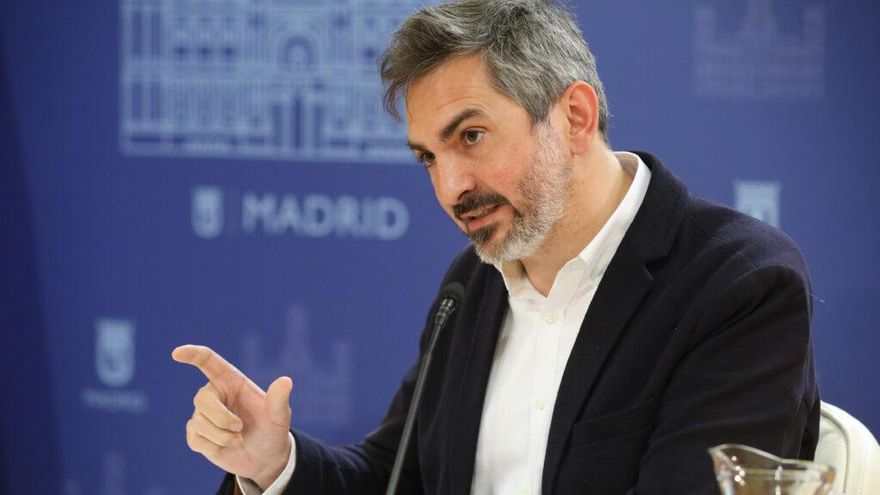 El delegado de Familias, Igualdad y Bienestar Social del Ayuntamiento de Madrid, Pepe Aniorte.