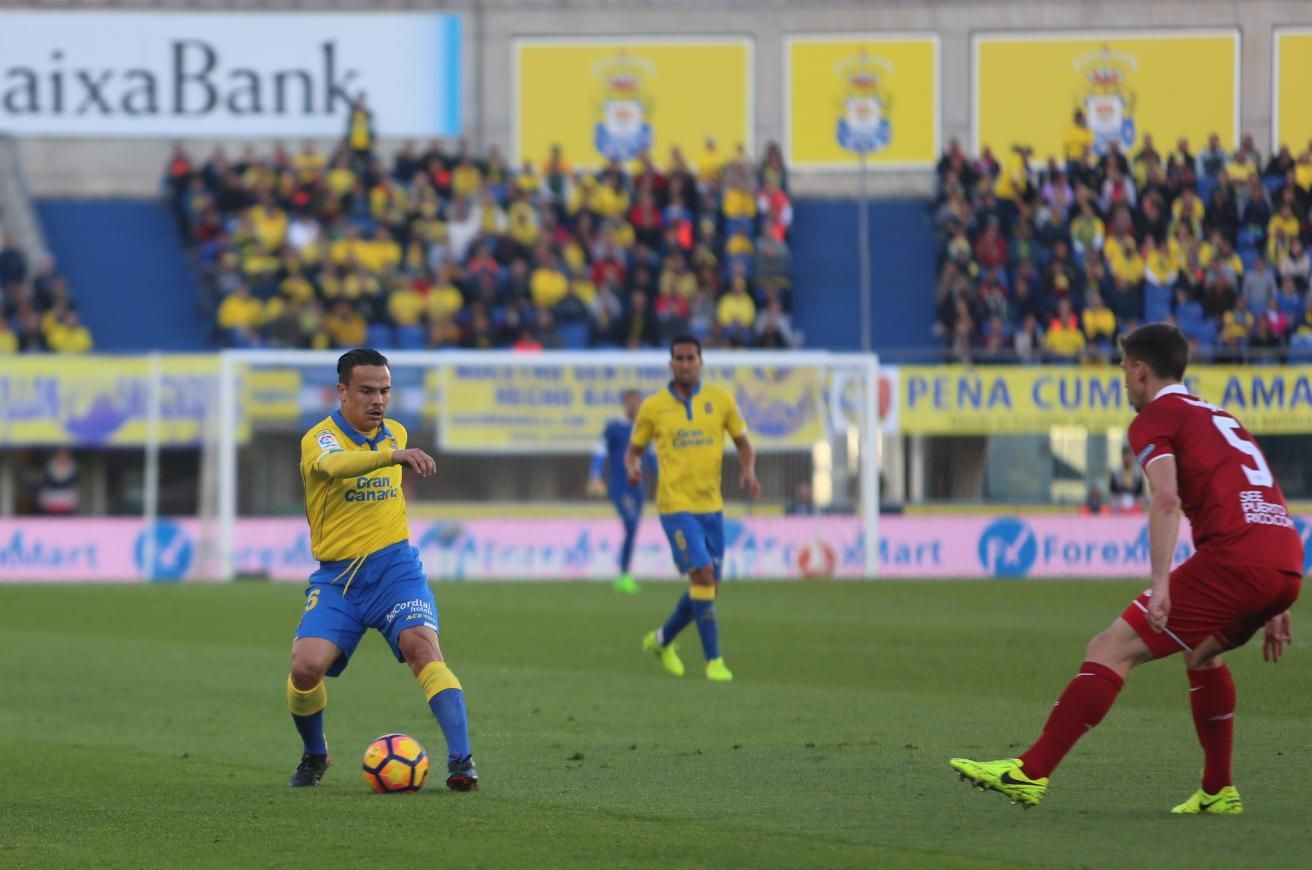Imagen del partido entre la UD Las Palmas y el Sevilla FC. Alejandro Ramos.