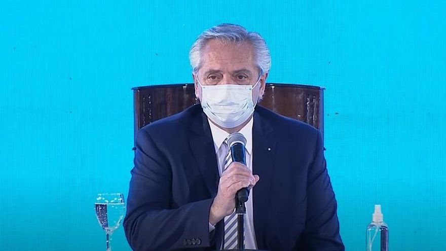 Alberto Fernández insistió en que "la palabra ajuste está desterrada en la discusión" con el FMI