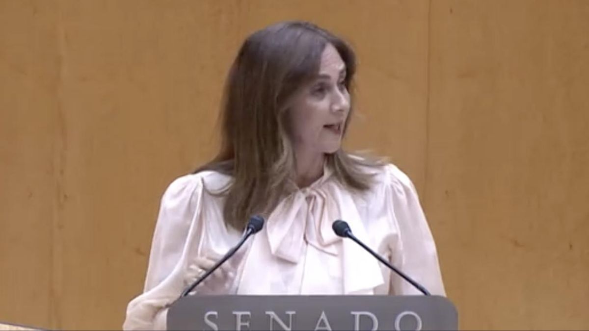 La senadora Marta Arocha.