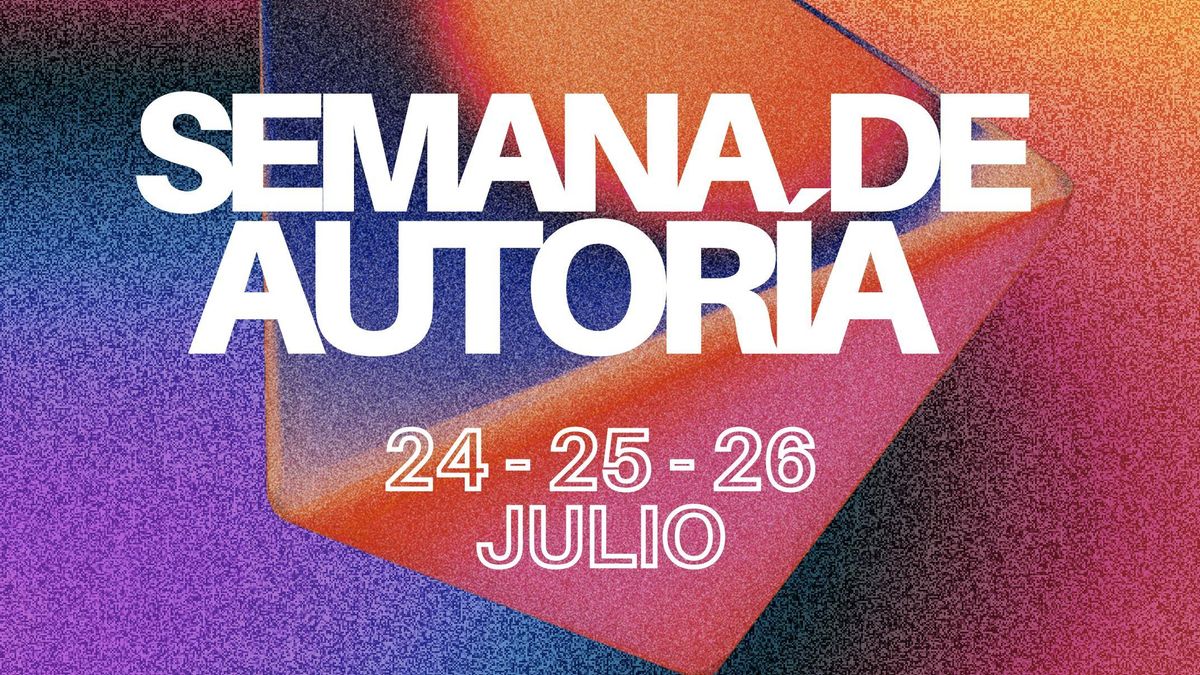 Cartel de las jornadas organizadas por la Fundación SGAE.