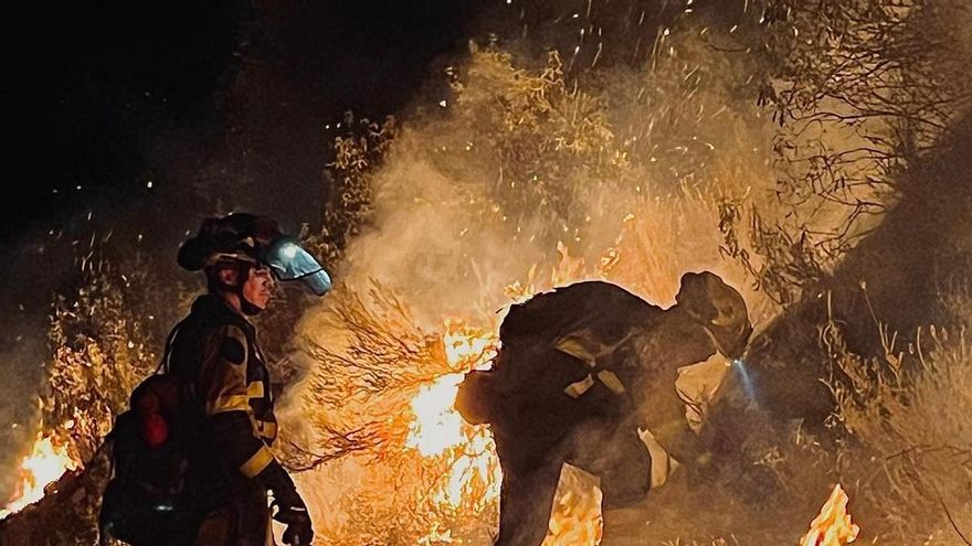 El incendio de Las Hurdes permite los primeros regresos tras quemar casi 5.000 hectáreas
