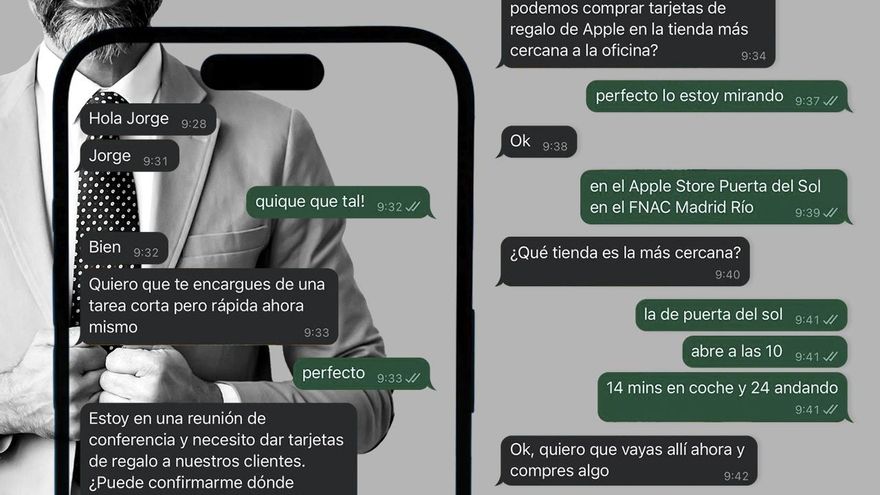 Ataque al becario: así es el nuevo timo que engaña a estudiantes recién contratados con misiones falsas del jefe