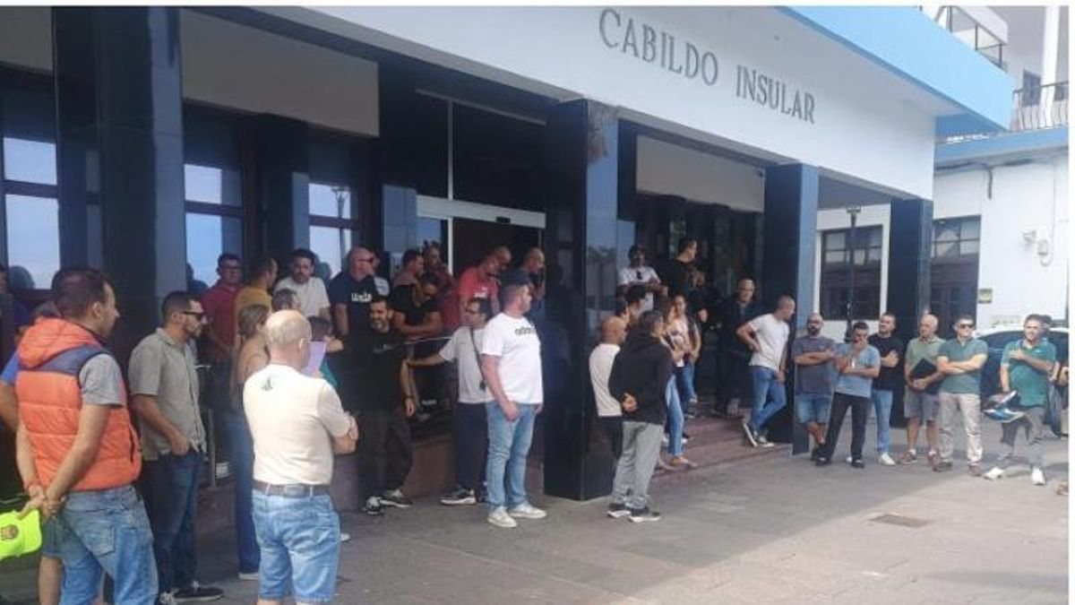 El CSIF moviliza a la plantilla del Consorcio de Servicios de La Palma: “Se acabaron las palabras ambiguas, es la hora de los hechos”