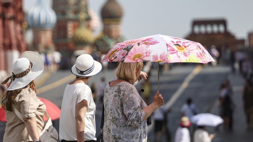 Moscú vive este viernes el día más caluroso de 2025
