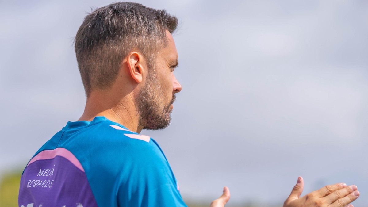 Eder Maestre en un entrenamiento