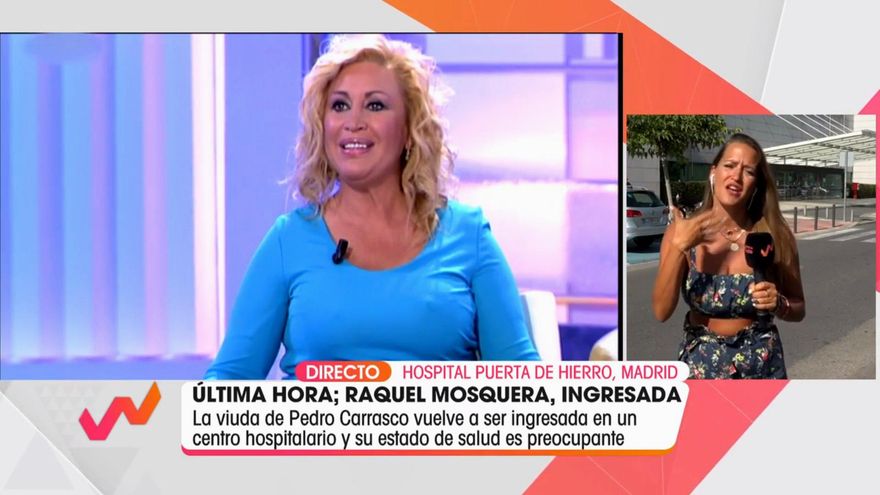 Una reportera de 'Viva la vida' se marea en directo por el calor de Madrid