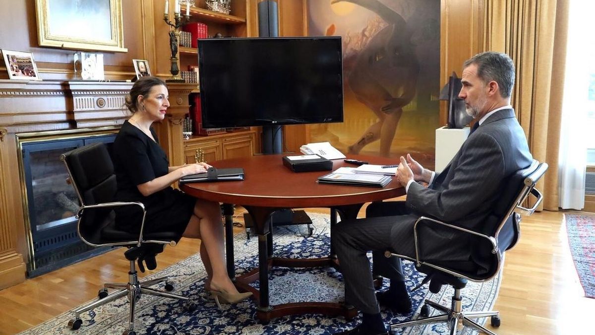 El Rey recibe a la ministra de Trabajo para analizar la crisis del coronavirus