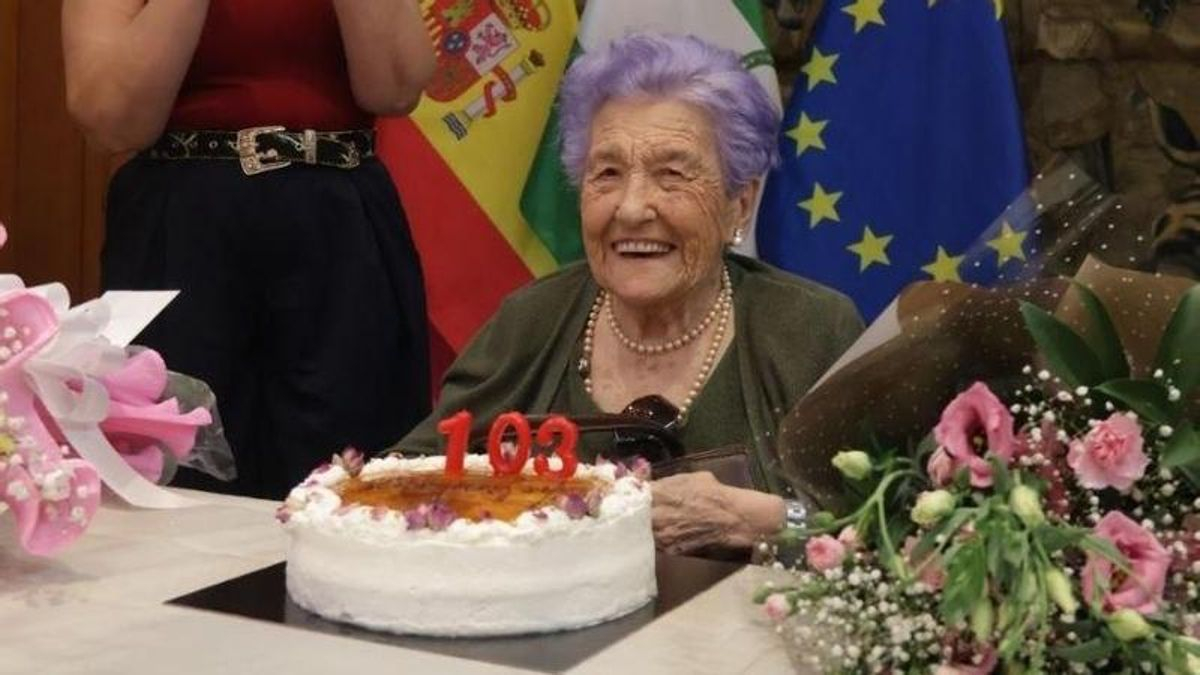 El cumpleaños especial de la cordobesa Inés Cuadrado al soplar las velas por sus 103 años