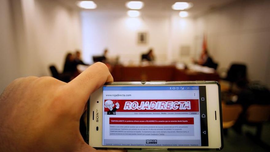 Rojadirecta ingresa entre 1 y 2 millones de casas de apuestas, según un contable