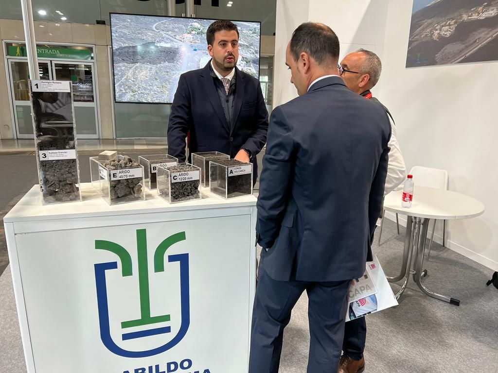 Borja Perdomo asistió a  Constructec 2022.