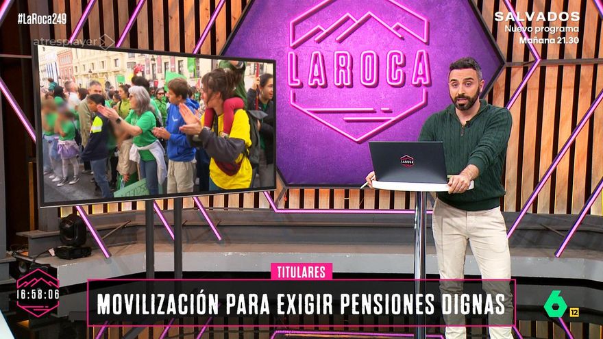 El periodista Rafa Rodrigo explica su ataque de ansiedad en 'La Roca': "He llegado a una situación límite en directo"