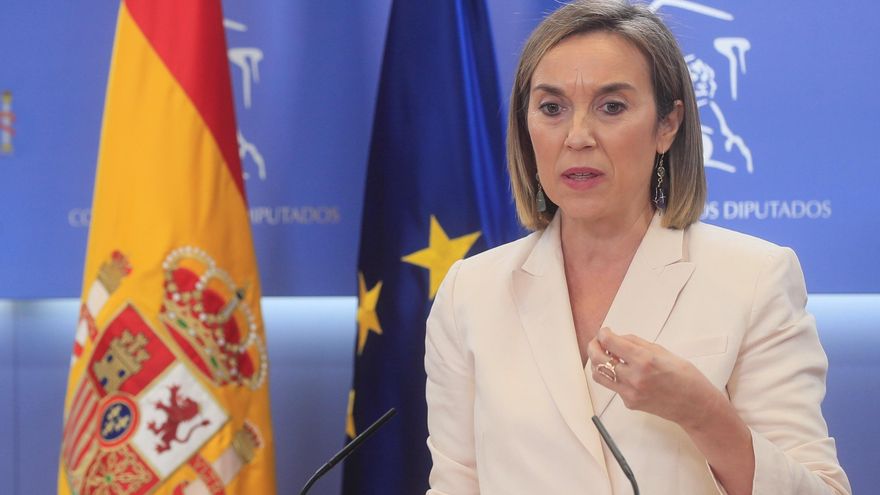 La portavoz del PP en la Cámara Baja, Cuca Gamarra. EFE/ Fernando Alvarado/Archivo