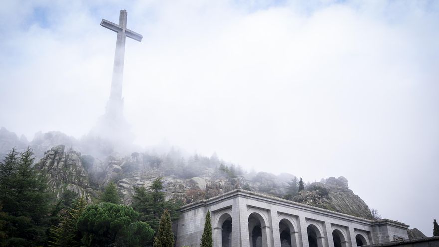 Archivo - Complejo monumental del Valle de Cuelgamuros, a 6 de diciembre de 2022, en San Lorenzo de El Escorial, Madrid (España).
