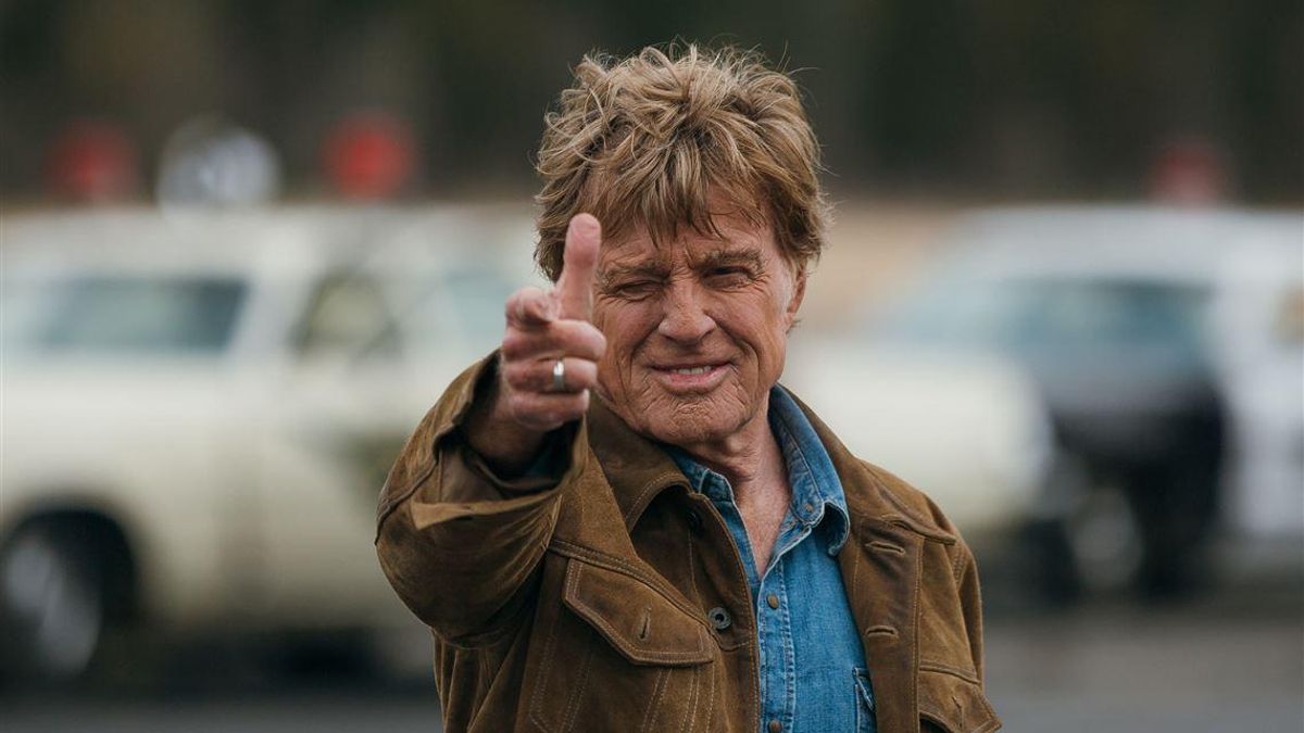 Robert Redford como Forrest Tucker, su último papel