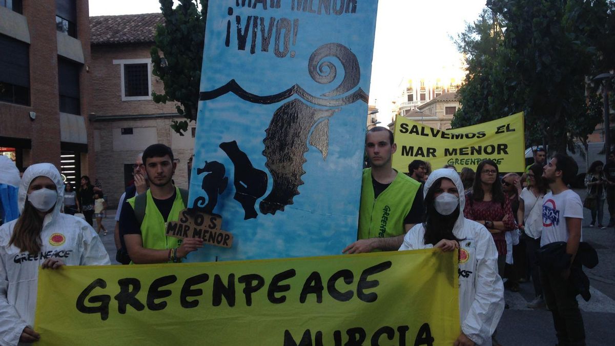 Manifestación para salvar el Mar Menor