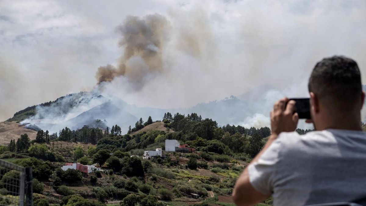 Gran Canaria y Tenerife, en alerta por riesgo de incendio forestal
