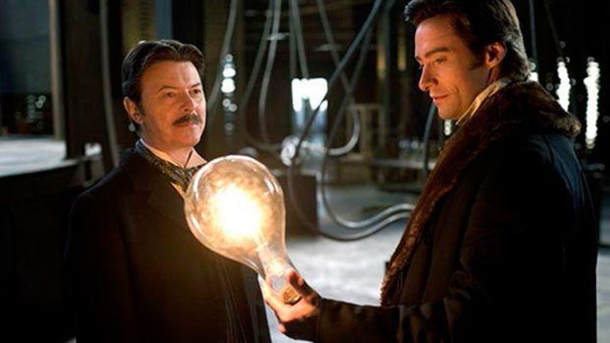 David Bowie interpreta a Nikola Tesla en 'El truco final'
