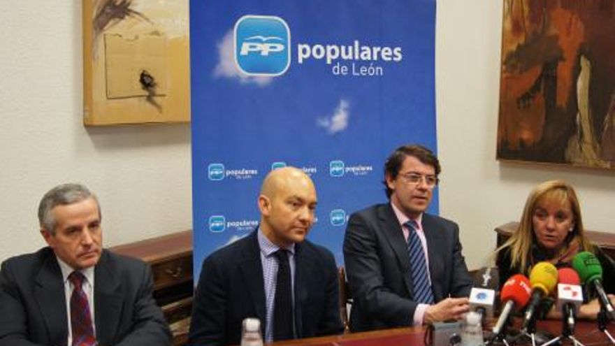 PP Castilla y León Mañueco, Carrasco, Gutiérrez Legaz