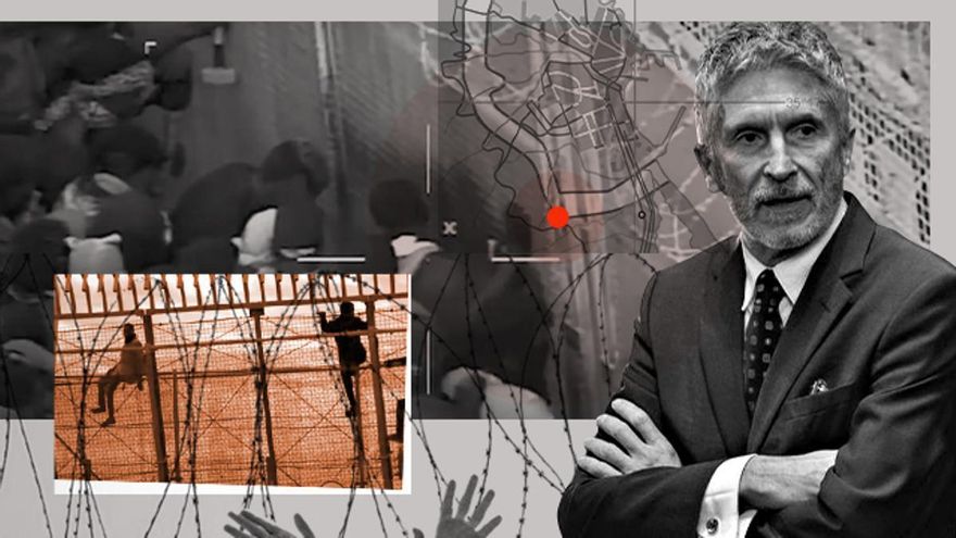 Migrantes que solo pueden pedir asilo si saltan la valla en contra de lo que dice Marlaska